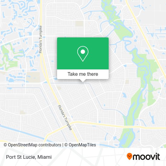 Mapa de Port St Lucie