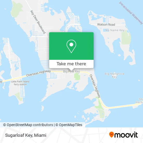 Sugarloaf Key map