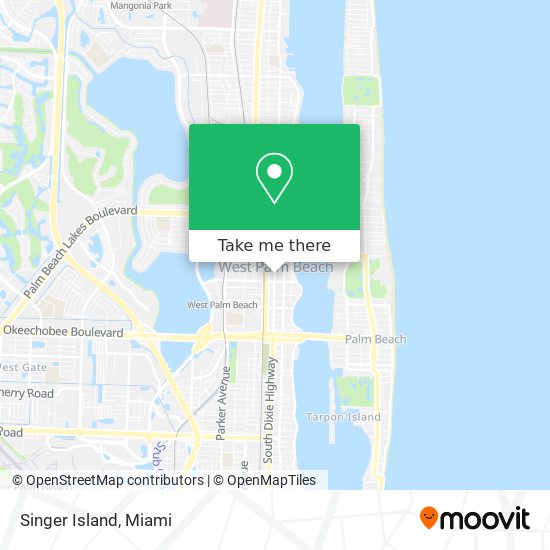 Mapa de Singer Island