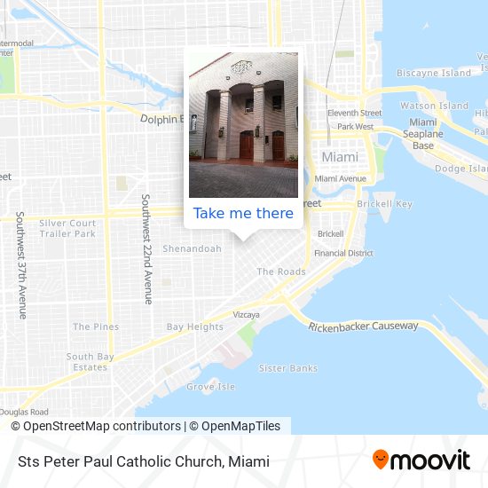 Sts Peter Paul Catholic Church map