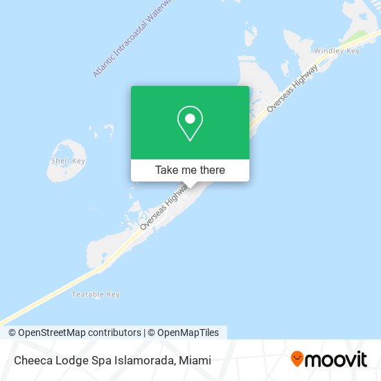 Cheeca Lodge Spa Islamorada map