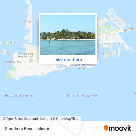 Mapa de Smathers Beach