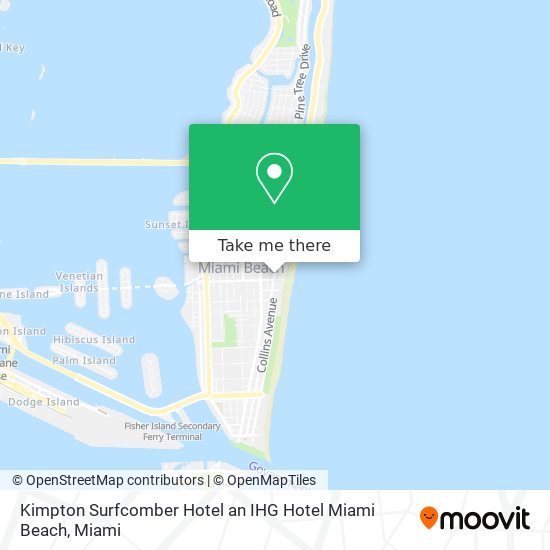 Kimpton Surfcomber Hotel an IHG Hotel Miami Beach map