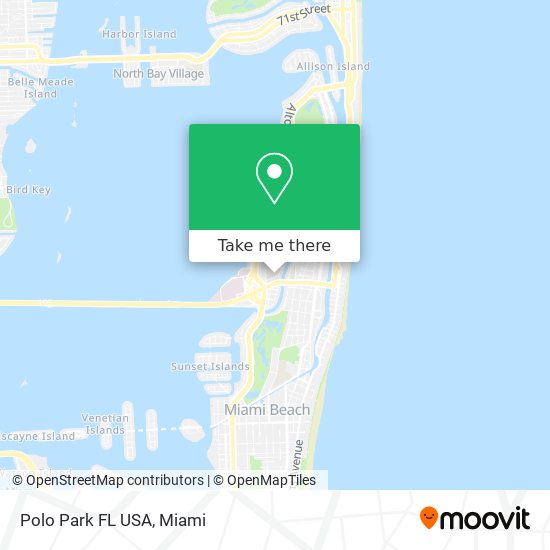 Polo Park FL USA map