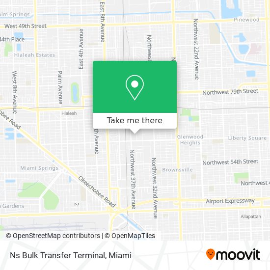 Mapa de Ns Bulk Transfer Terminal