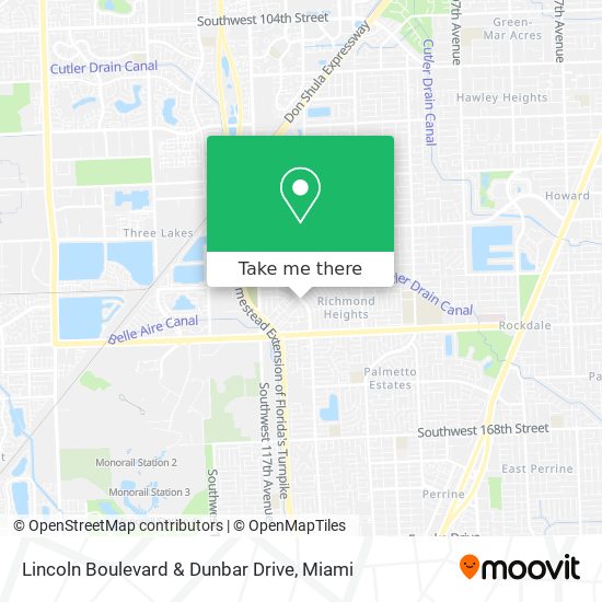 Mapa de Lincoln Boulevard & Dunbar Drive