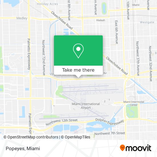 Popeyes map