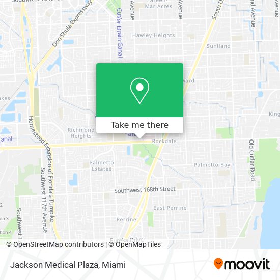 Mapa de Jackson Medical Plaza