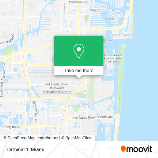 Terminal 1 map