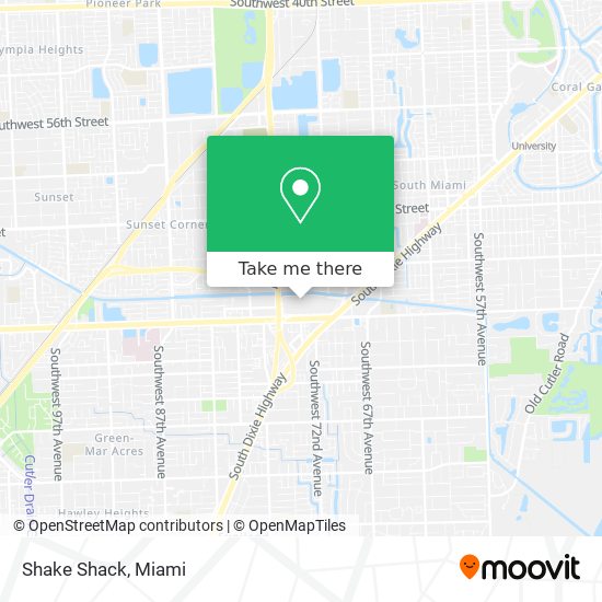 Shake Shack map