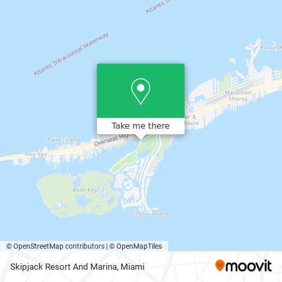 Skipjack Resort And Marina map