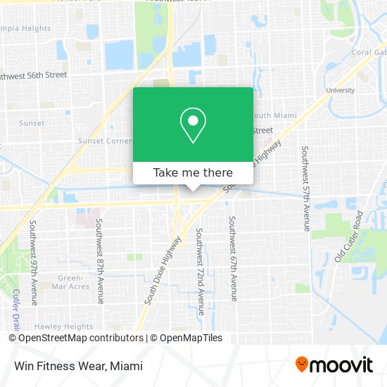 Win Fitness Wear map