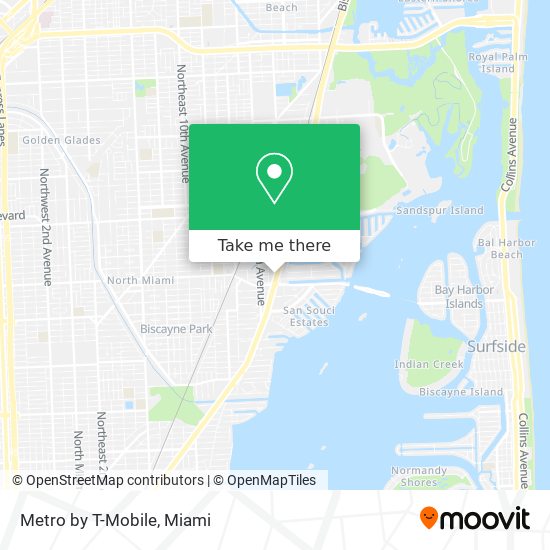 Metro by T-Mobile map