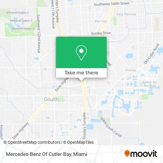 Mercedes-Benz Of Cutler Bay map