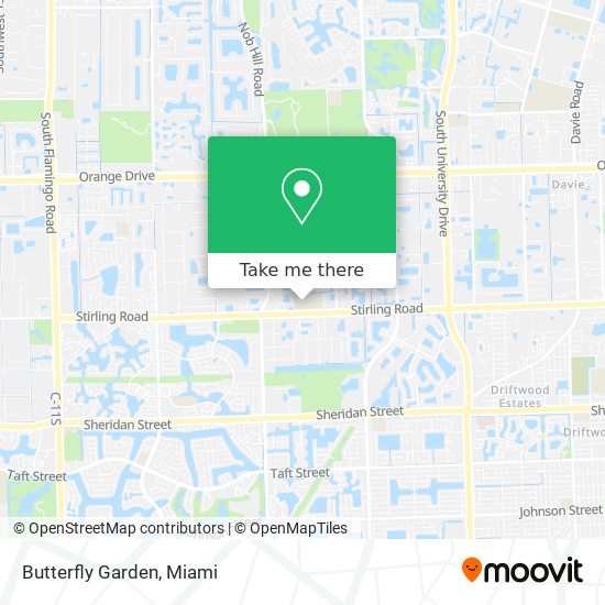 Butterfly Garden map