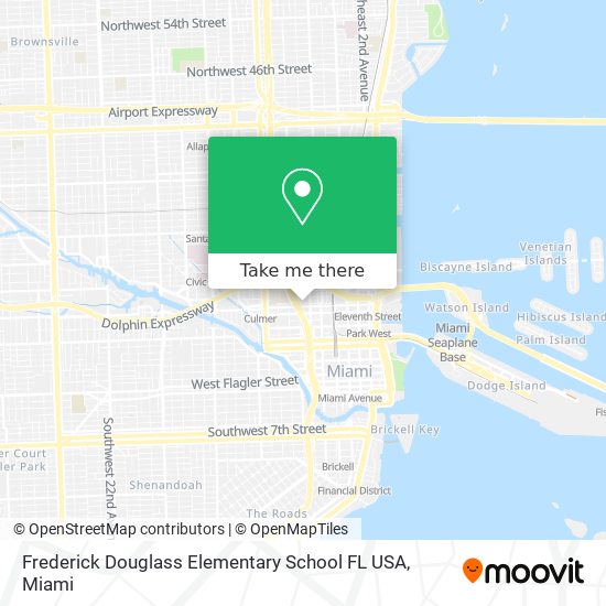 Mapa de Frederick Douglass Elementary School FL USA