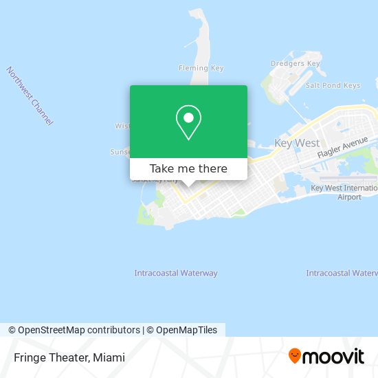 Fringe Theater map