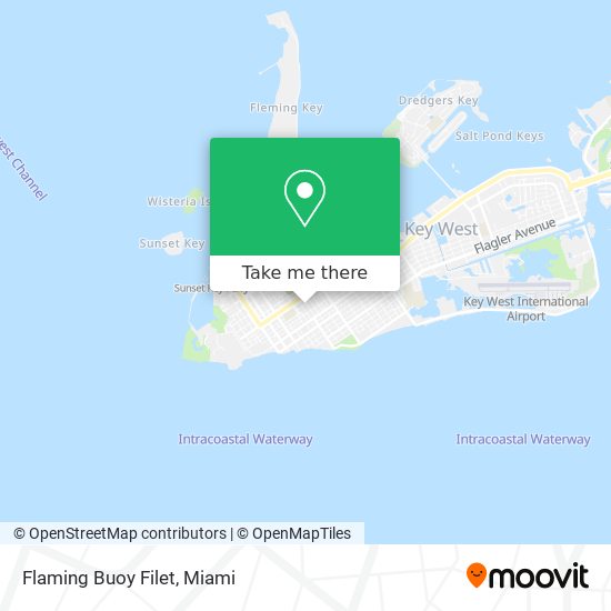 Mapa de Flaming Buoy Filet