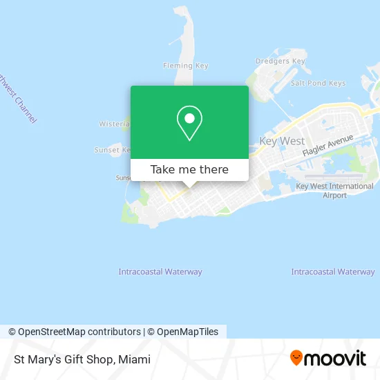 St Mary's Gift Shop map
