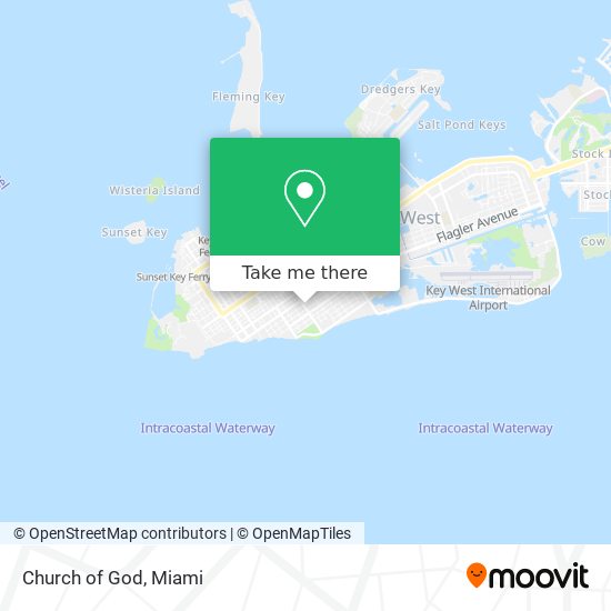 Church of God map