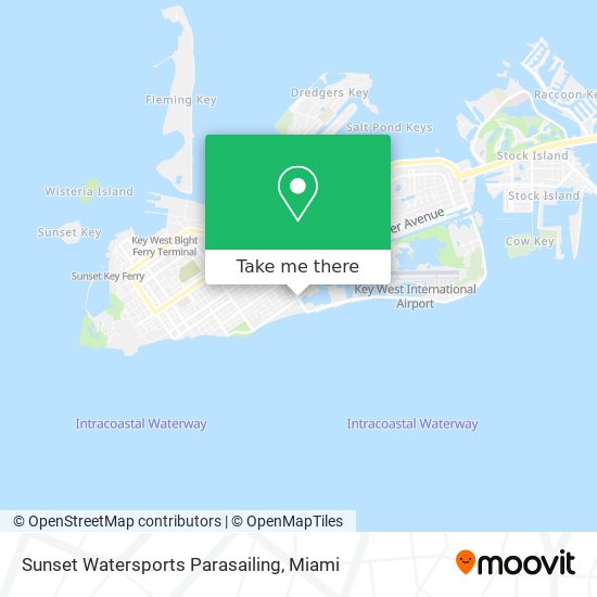 Sunset Watersports Parasailing map