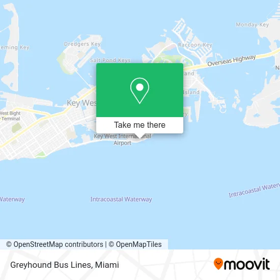 Greyhound Bus Lines map