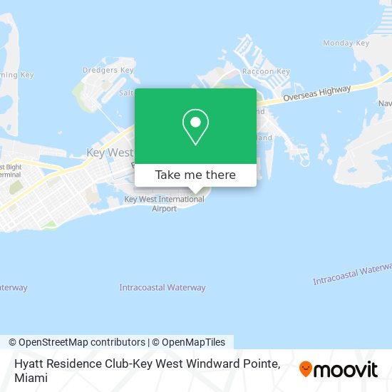 Hyatt Residence Club-Key West Windward Pointe map