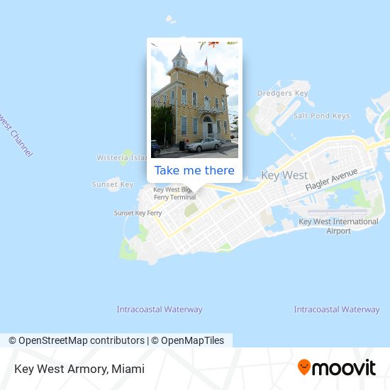 Key West Armory map