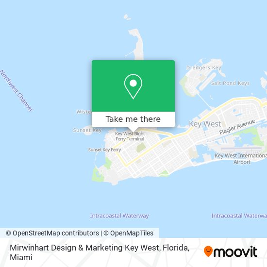 Mirwinhart Design & Marketing Key West, Florida map