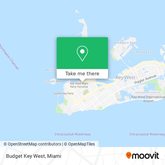 Mapa de Budget Key West
