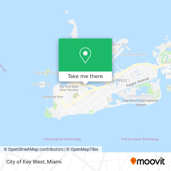 City of Key West map