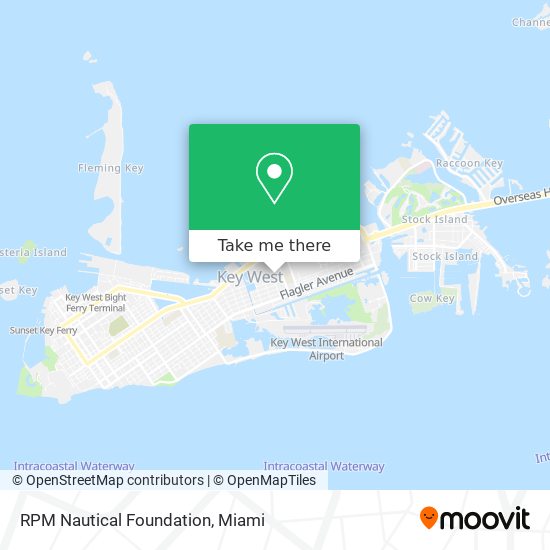 RPM Nautical Foundation map