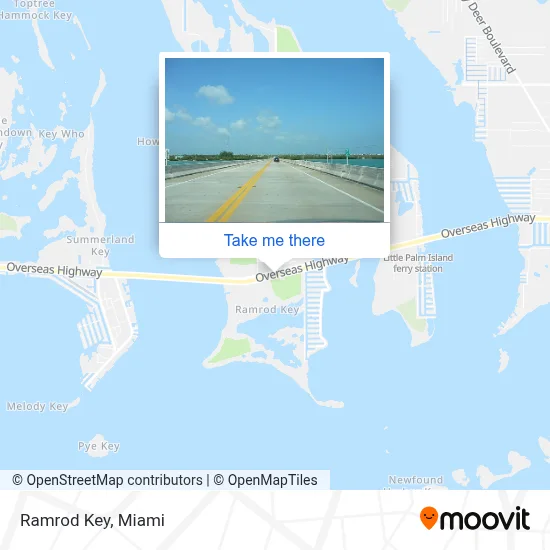 Ramrod Key map