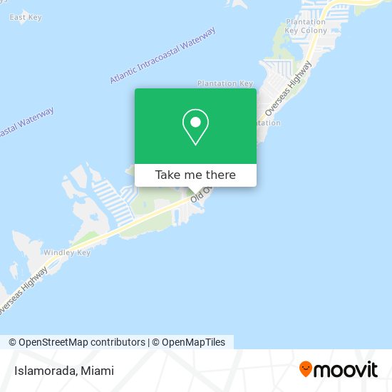 Islamorada map