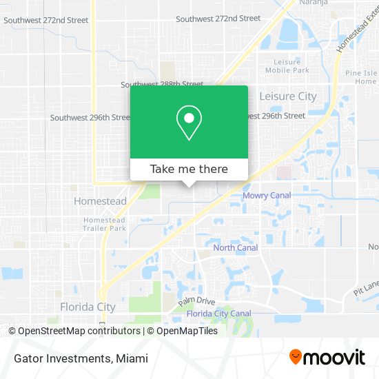 Gator Investments map