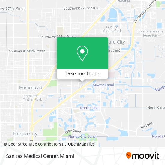 Sanitas Medical Center map