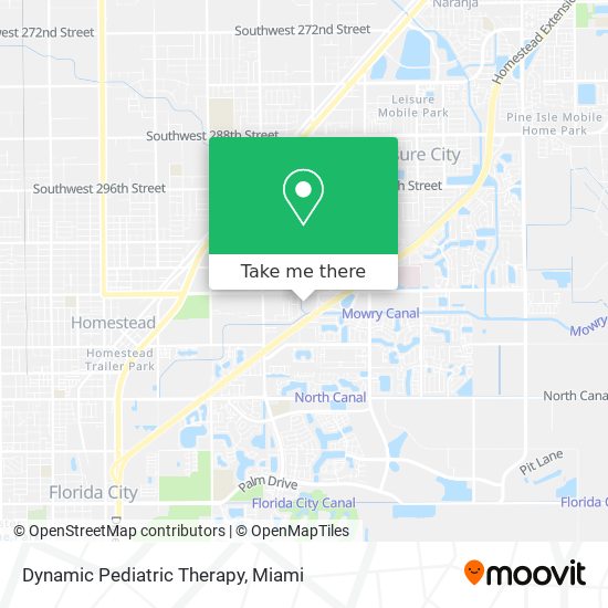 Dynamic Pediatric Therapy map