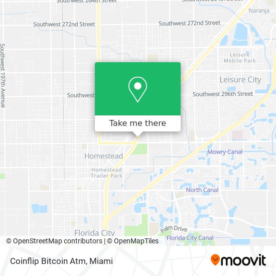 Mapa de Coinflip Bitcoin Atm