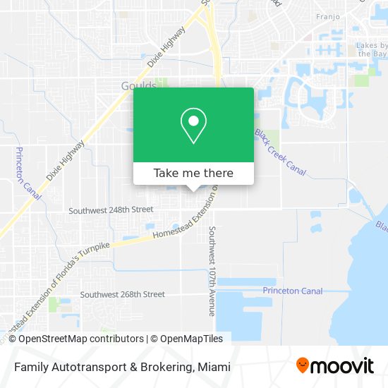 Family Autotransport & Brokering map