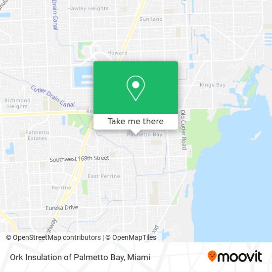 Mapa de Ork Insulation of Palmetto Bay