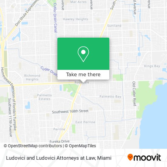 Ludovici and Ludovici Attorneys at Law map