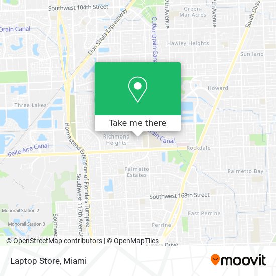 Laptop Store map