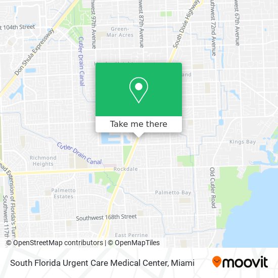 Mapa de South Florida Urgent Care Medical Center