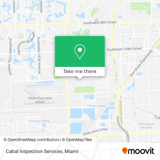 Cabal Inspection Services map