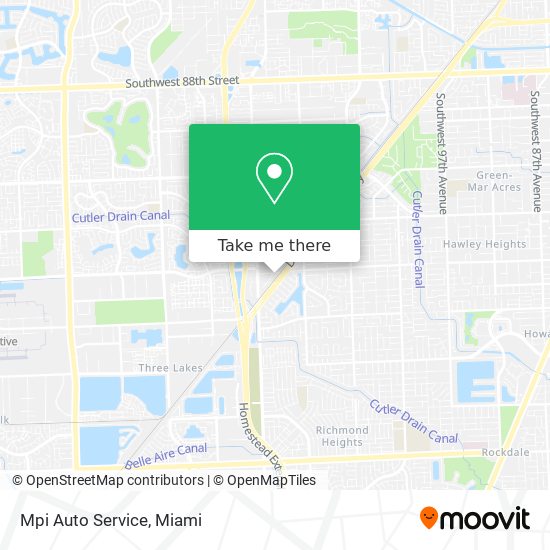 Mapa de Mpi Auto Service