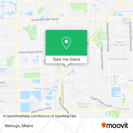 Nettogo map