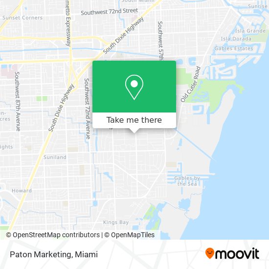 Paton Marketing map