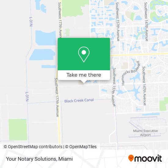 Your Notary Solutions map