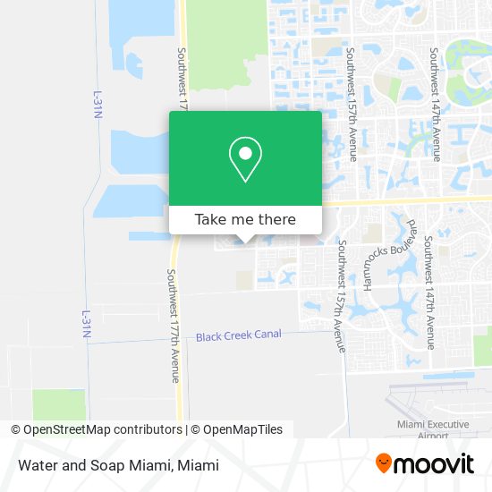 Water and Soap Miami map