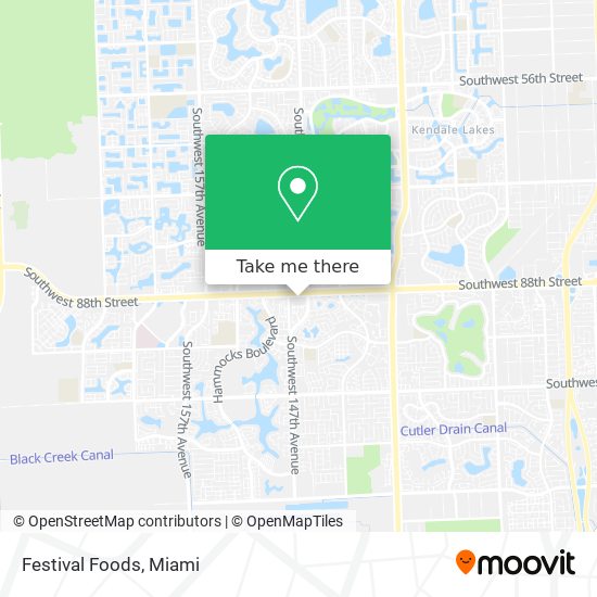 Festival Foods map